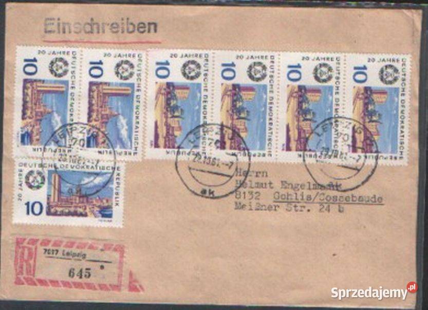 Kopz koresp NRD Polska 1981 śląskie Gliwice