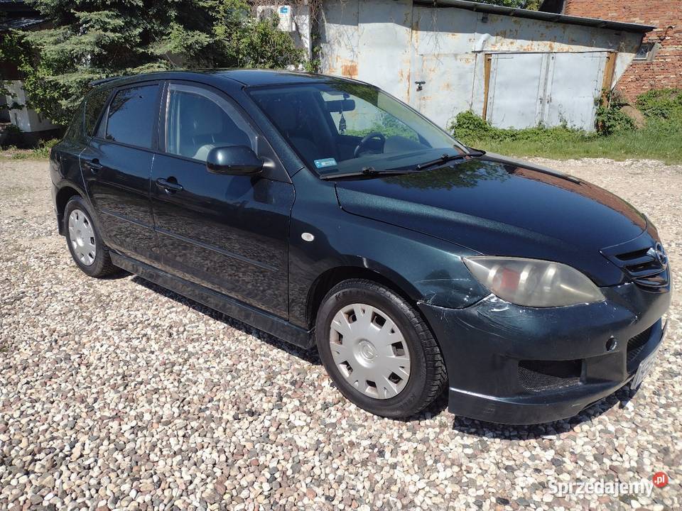 Mazda 3 16 Benzyna 2003 manualna Białystok sprzedam