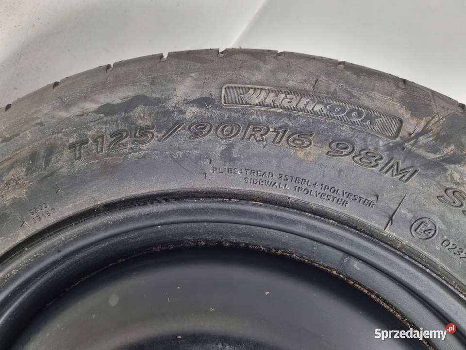 KOŁO DOJAZDOWE Ford Focus Mk3 C II dojazdówka Samochodowe Chełm