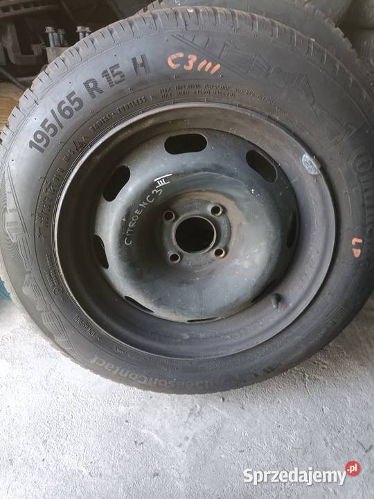 Koła 15 Citroen c3 III wielosezonowe nowe 2 Piekoszów
