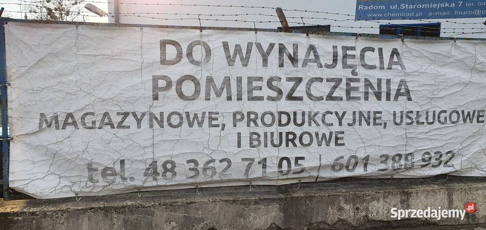 Wynajmę miejsce na reklamę w centrum Radomia mazowieckie Radom