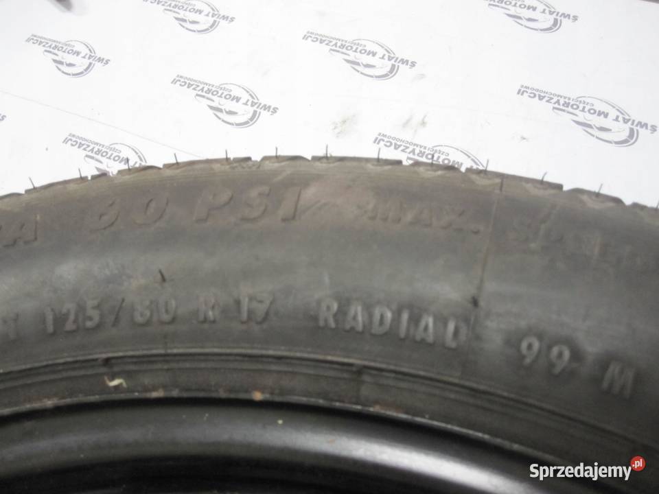 MERCEDES CLK W209 koło dojazdowe 1258017 99M