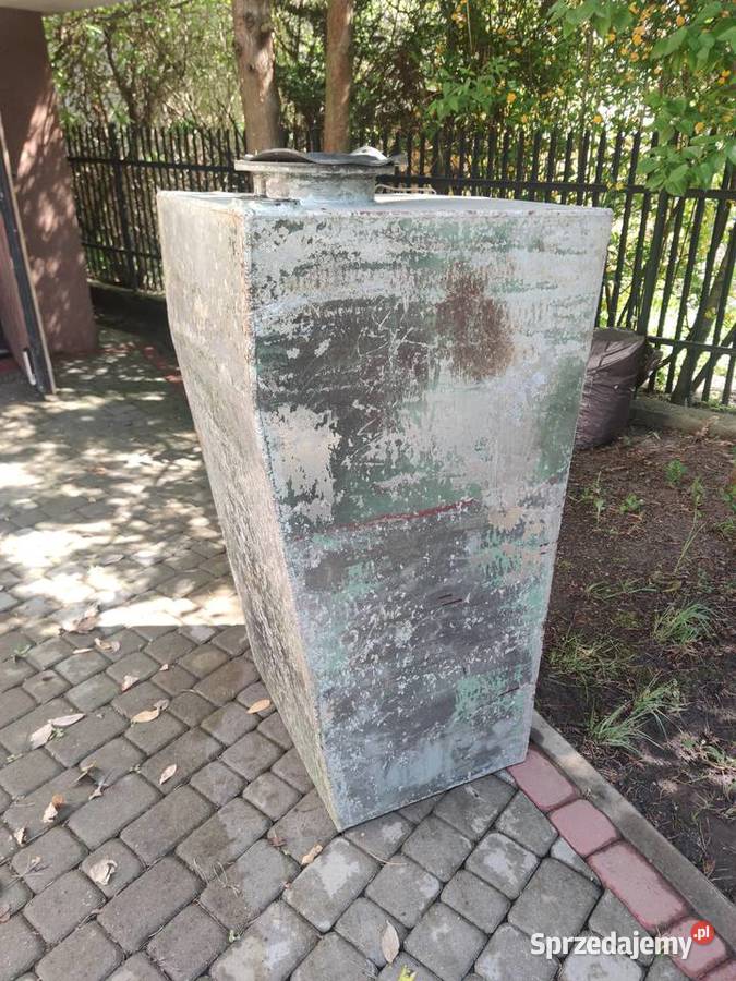 Zbiornik aluminiowy na paliwo deszczówkę Straszyn