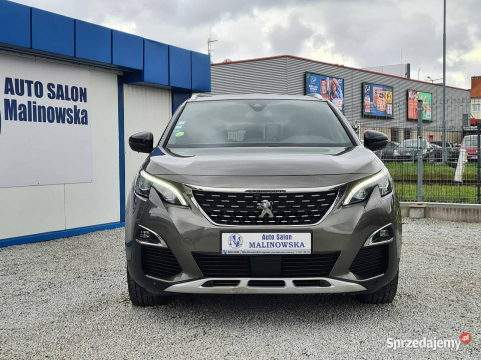 Peugeot 5008 GTLine 7Osób Navi Kamera 2xPDC Full przyciemniane szyby wielkopolskie Wągrowiec