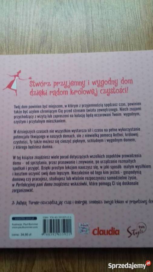 Książka Perfekcyjna pani domu Turner Anthea sprzedam