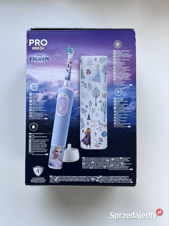 Szczoteczka OralB Pro Kids 3 Frozen z Etui i Pozostałe Kościan