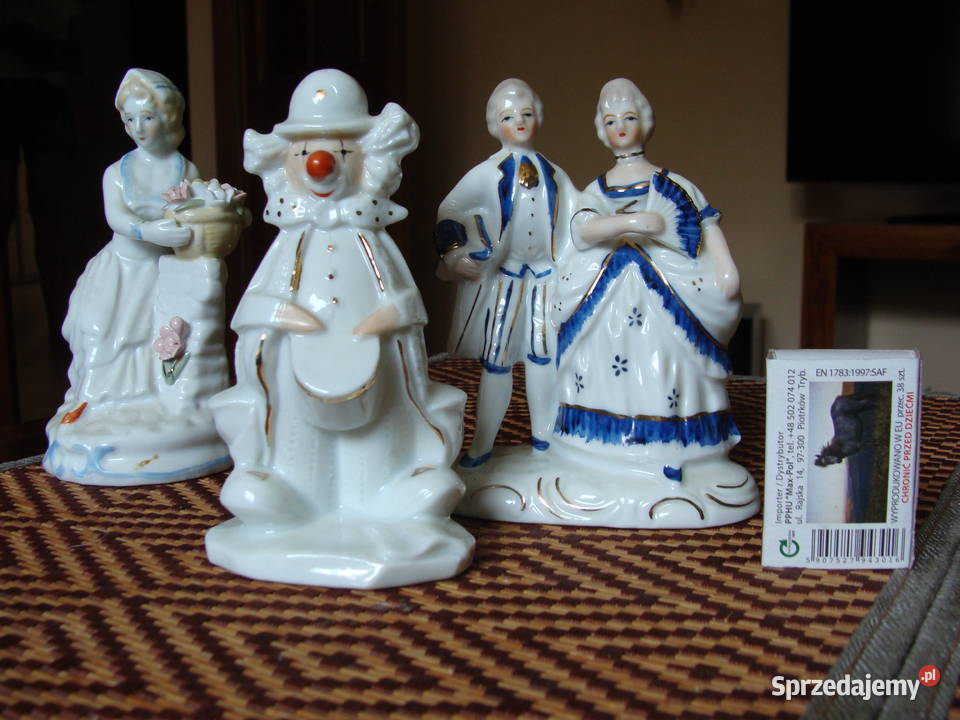 3 figurki porcelanowe łódzkie Łódź