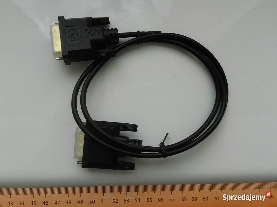 Kabel DVIDVI DualLink 1m kolor czarny w woreczku 16:10 Bydgoszcz sprzedam
