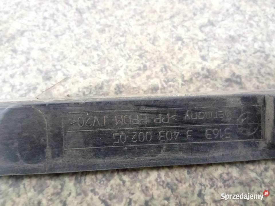 OSŁONA MOCOWANIE PROGU LEWY PRAWY KPL 12125313