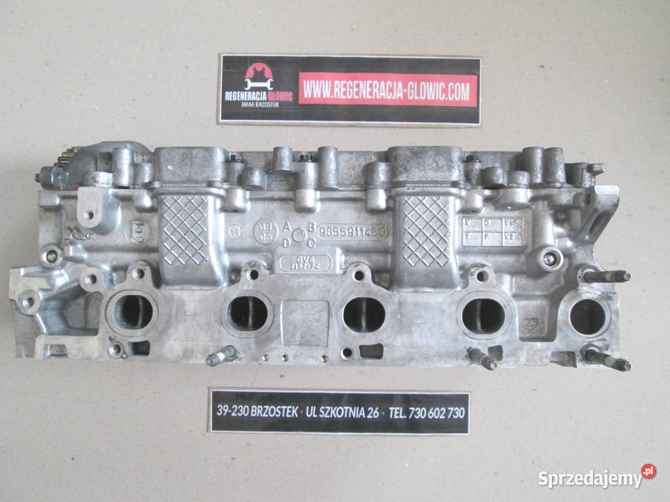 GŁOWICA 20 HDI TDCI 16V 9655911480 Citroen Brzostek