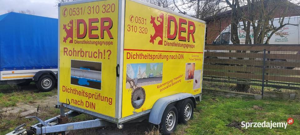 Przyczepa kontener Zblewo sprzedam