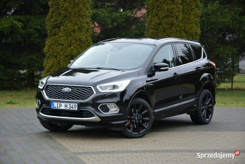 Ford Kuga Vignale 4WD Radar ACC Navi Ledy Skóry napęd 4x4 Ostrów Mazowiecka