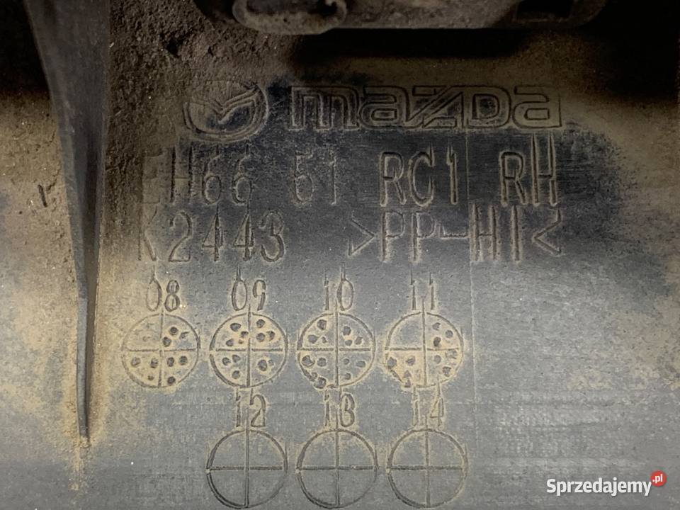 LISTWA DRZWI PRAWY TYŁ MAZDA CX7 SUV 0614 Liquid Części samochodowe podkarpackie