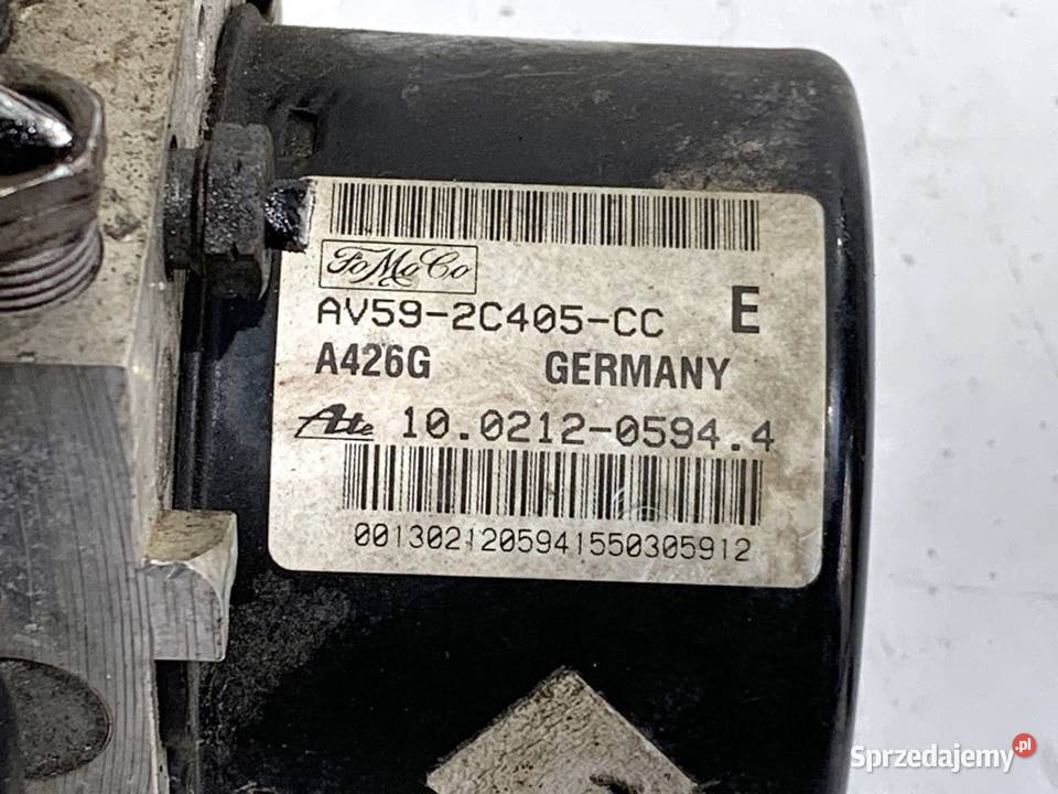 POMPA ABS FORD FIESTA MK7 AV592C405CC 16 75 sprzedam