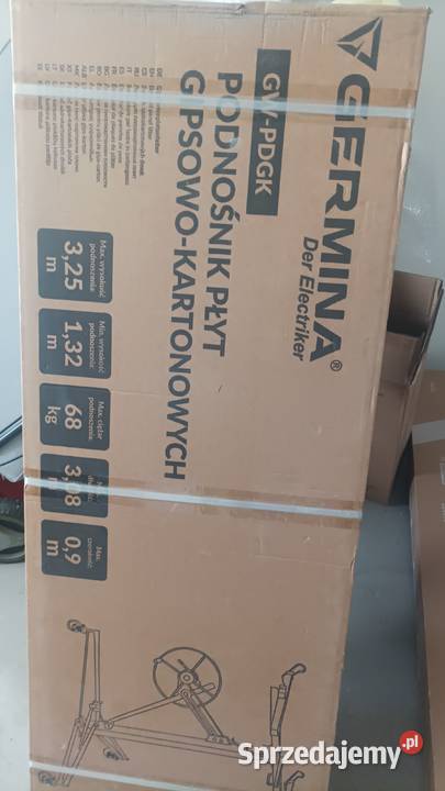 Podnośnik do płyt GK Poznań