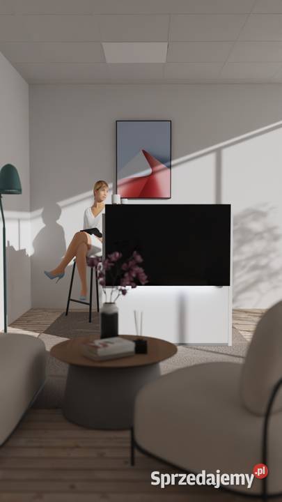 Lada recepcyjna LOFT do biura prosta elegancka i mazowieckie