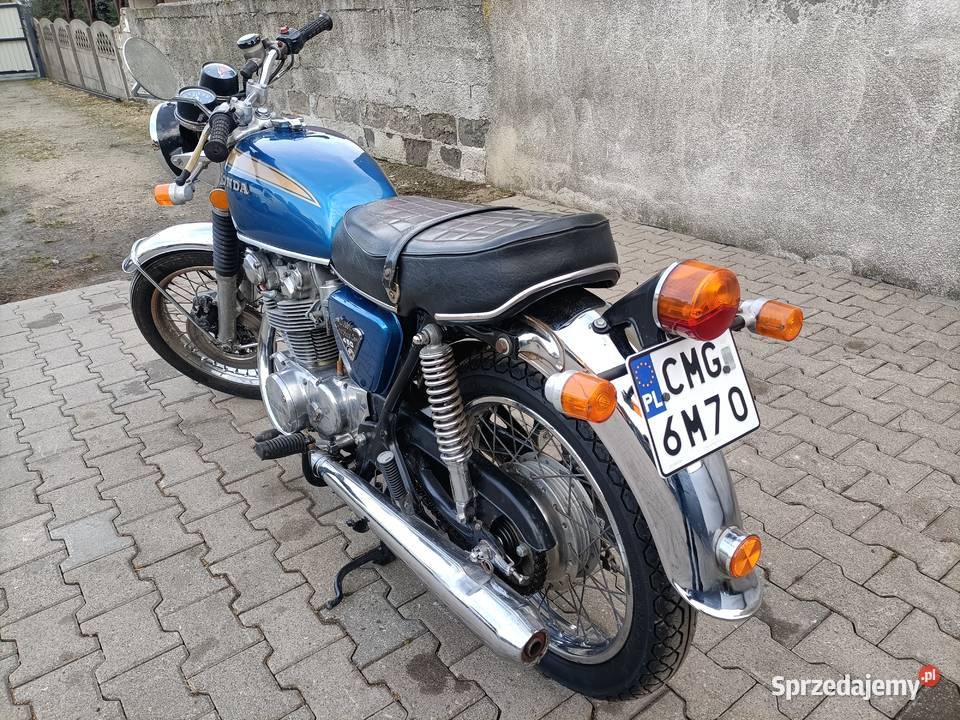 Honda CB 450 Zarejestrowana w kraju pozostałe kujawsko-pomorskie Padniewko