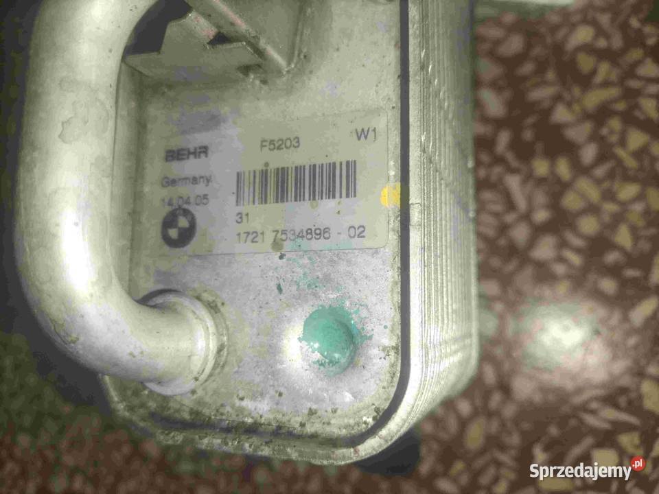 Wymiennik ciepła BMW E60 E61 E63 E64 E65 E66 N52 Chłodnice oleju