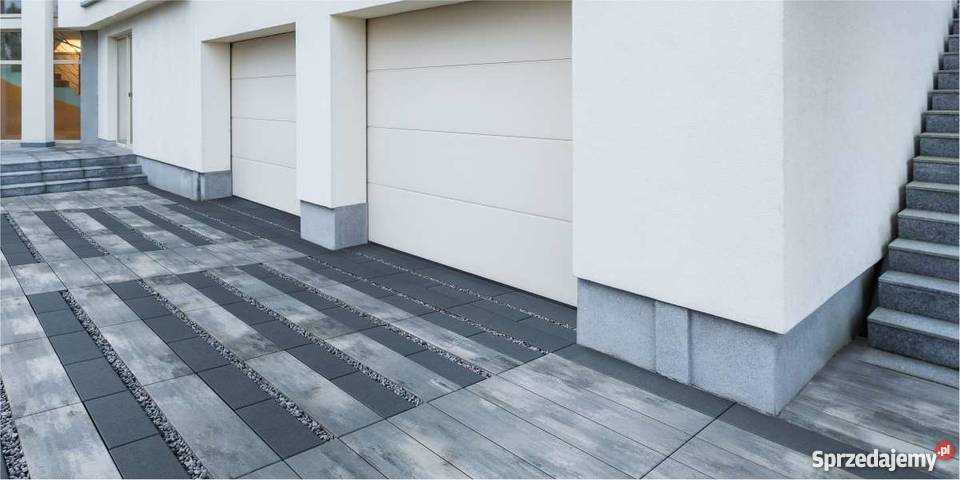 Płyty betonowe tarasowe Linea Bruk kostka Architektura ogrodowa