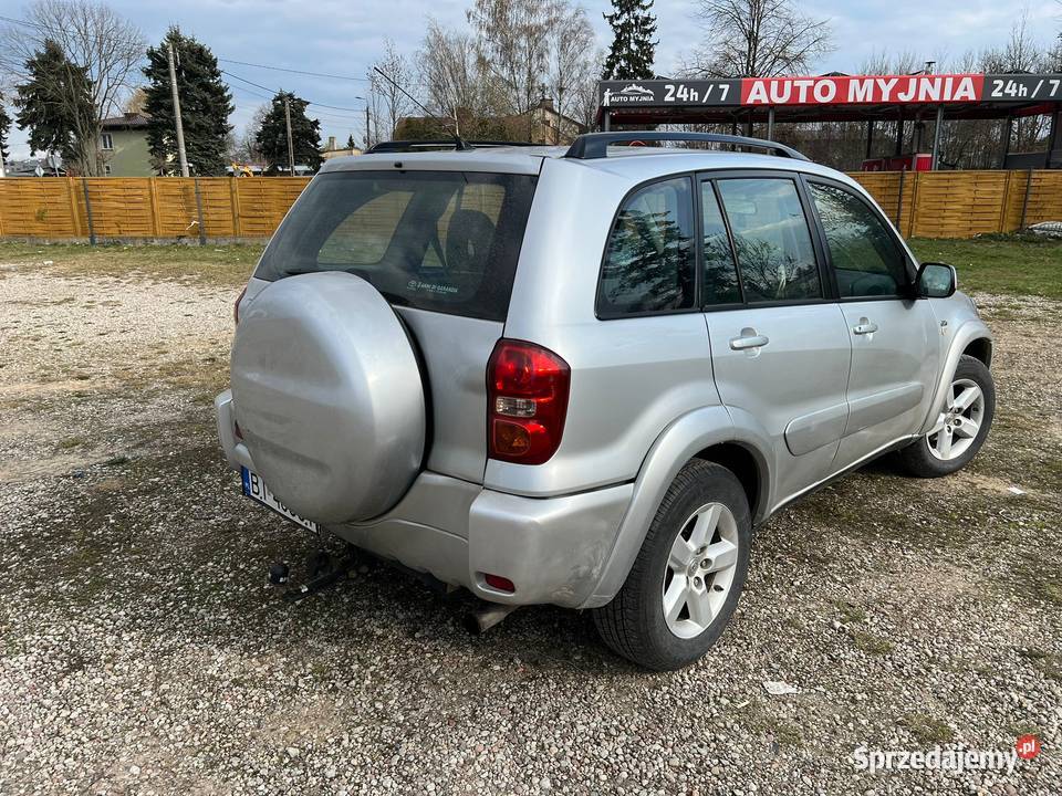 Toyota RAV4 2005r BEZ KOROZJI mazowieckie Sokołów Podlaski