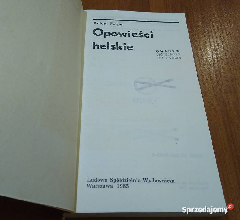Opowieści helskie  Antoni Pieper ISBN 8320536898 Gdańsk