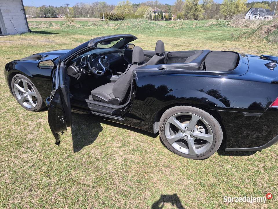 Sprzedam camaro cabrio 2013 36 czarny automat Camaro sprzedam