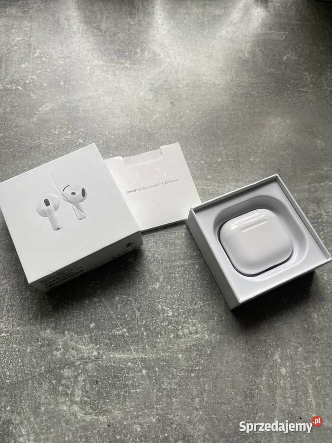 Słuchawki Apple AirPods 4 Police