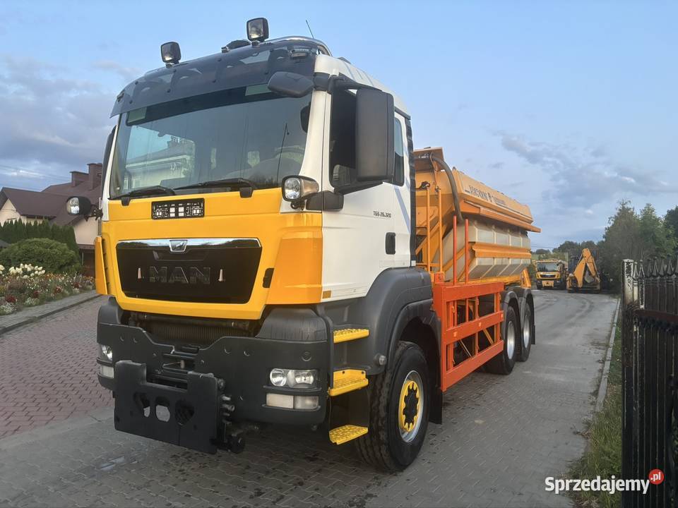 MAN TGS 26360 6x6 BB 2013 Piaskarka Solarka Econ podkarpackie Ropczyce