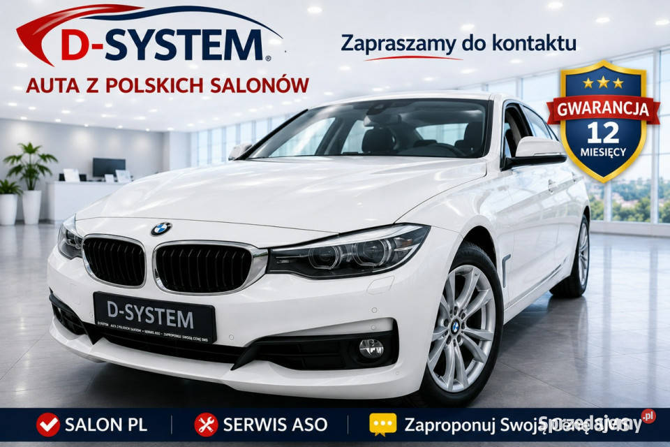 BMW 3GT 2020 GT GRAN TURISMO Fvat Salon Polska Białystok
