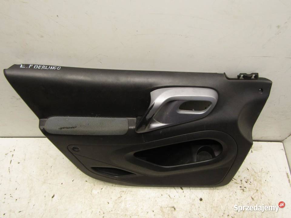 BOCZEK TAPICERKA DRZWI LEWY PRZÓD PRZEDNIA