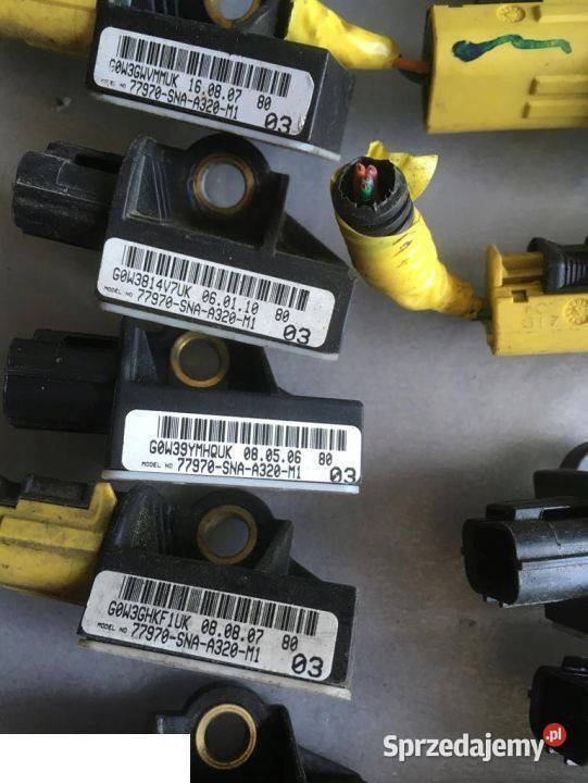 HONDA CIVIC VIII CZUJNIK UDERZENIA 77970SNAA320 lubelskie Kozubszczyzna sprzedam