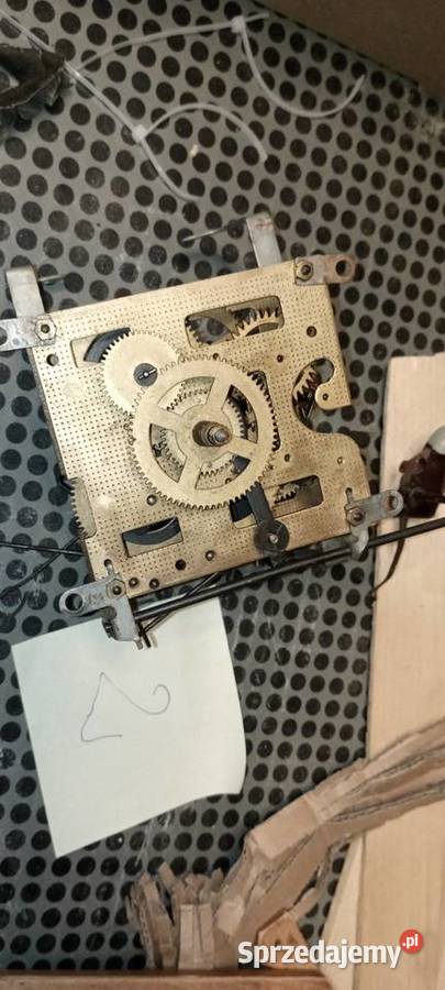 Mechanizm zegara Majak sprawny Wyposażenie wnętrz Żary