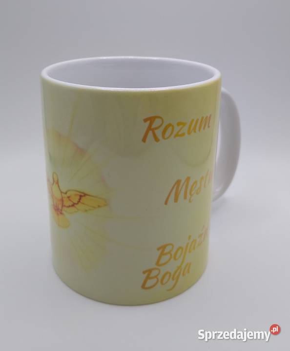 Kubek Ceramiczny Bierzmowanie Komunia Święta Porcelana i szkło Gdańsk