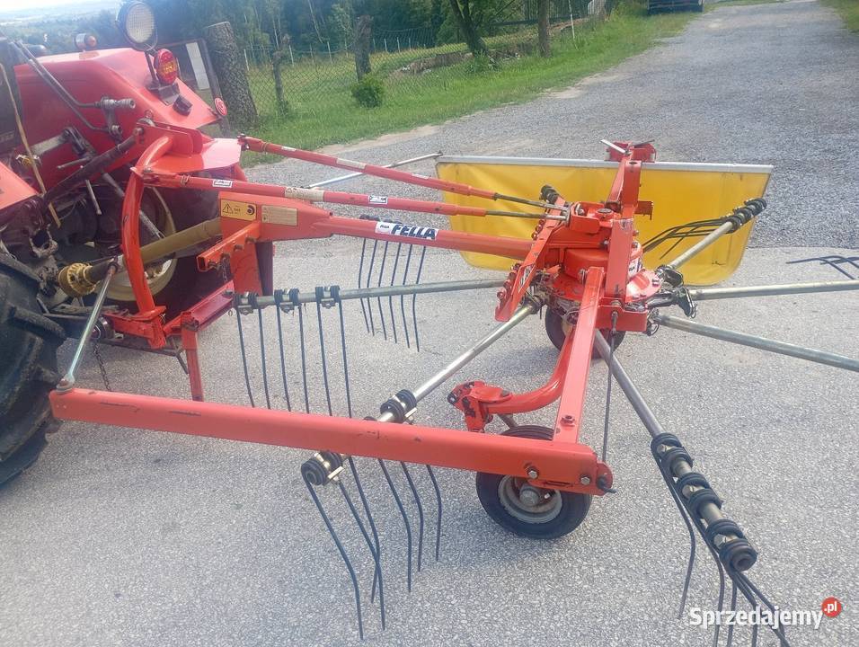 Zgrabiarka karuzelowa fella ts 286 dn super stan Łagów