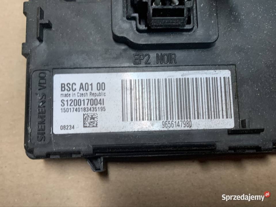 S120017004I moduł BSC A01 Peugeot 407 citroen Szczecin