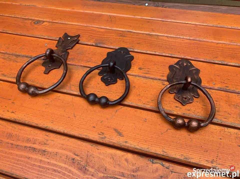 Kuta kołatka do drzwi Antaba Klamka Kuta pochwyt Rzeszotary