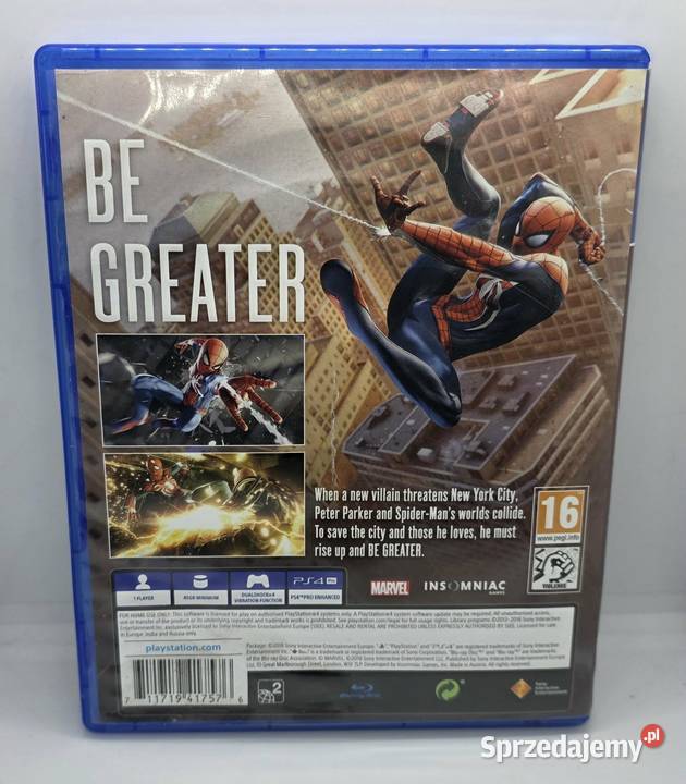 Gra SpiderMan 4 sprzedam