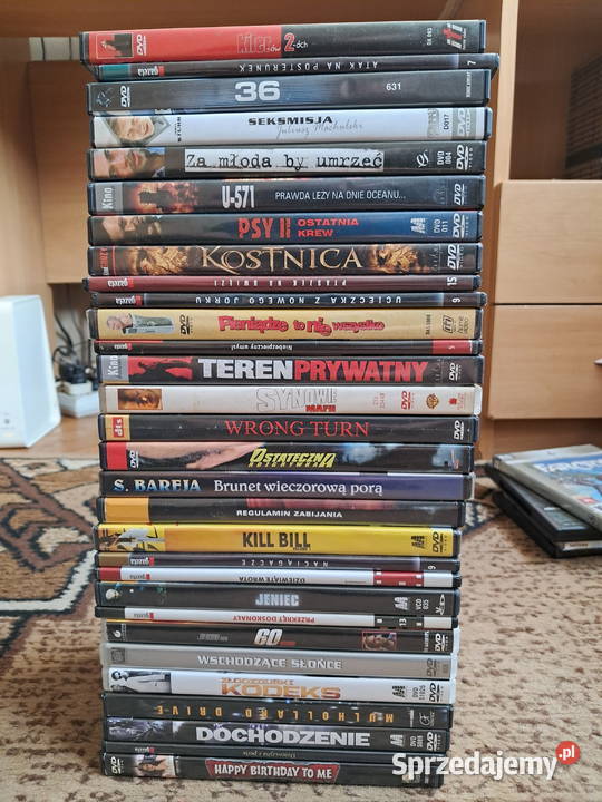 Filmy na płytach DVD pomorskie Gdańsk