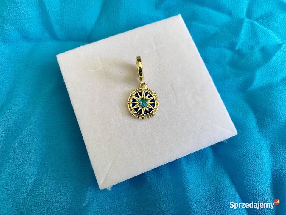 nowa pozłacana zawieszka charms beads kosmiczna pomorskie Gdynia