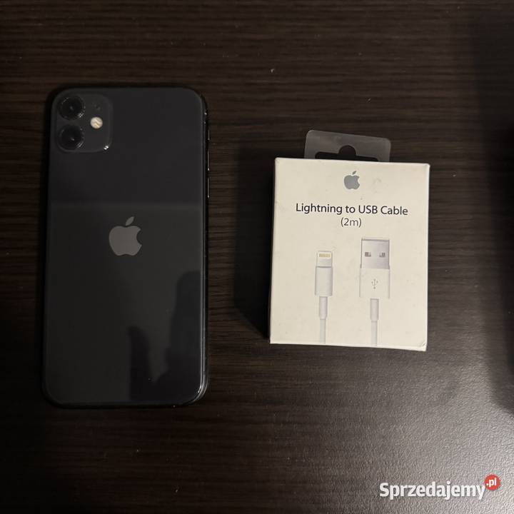 iPhone 11 64GB Black Stan Kabel 100 sprawny 92 mazowieckie Warszawa