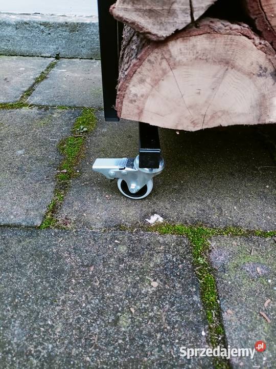 Duży stalowy kosz na Drewno Kominkowe LOFT Bydgoszcz