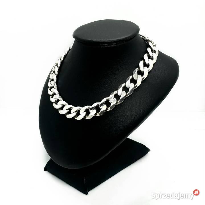 Srebrna Bransoletka PR 925 201g 215 Pancerka srebro Elbląg