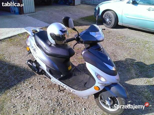 Skuter Romet 727 tuning niebieski sprzedam
