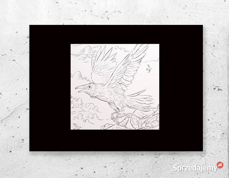 czarno biały plakat A4 biało czarny plakat z czarny Plakaty Olsztyn