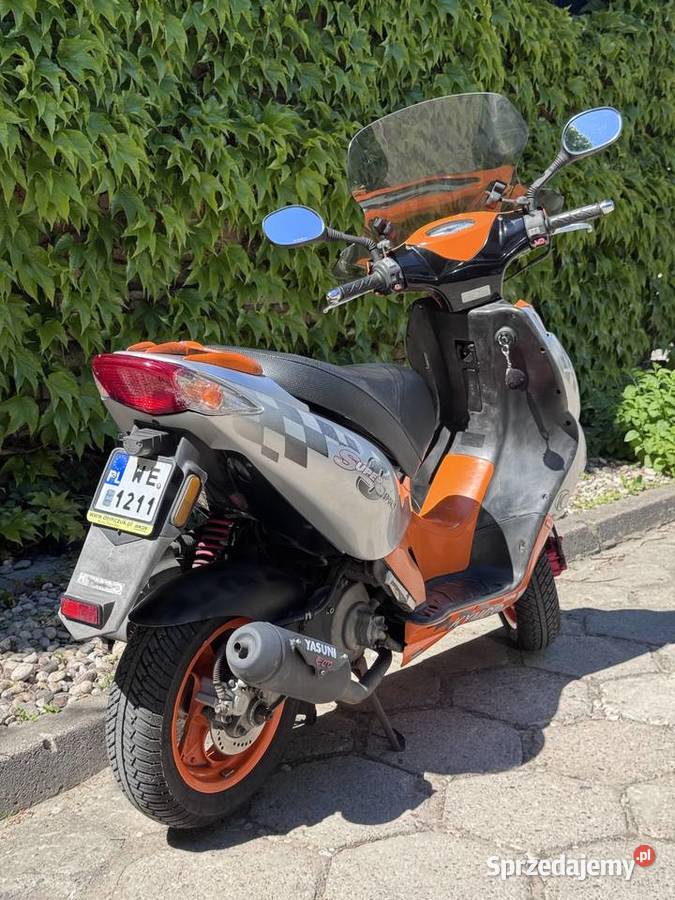 KYMCO Super 9 stan DUŻO dodatków Kymco mazowieckie Warszawa