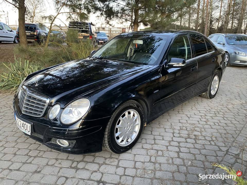Mercedes w211 lift E200 18 kompresor GAZ benzyna+LPG Białystok