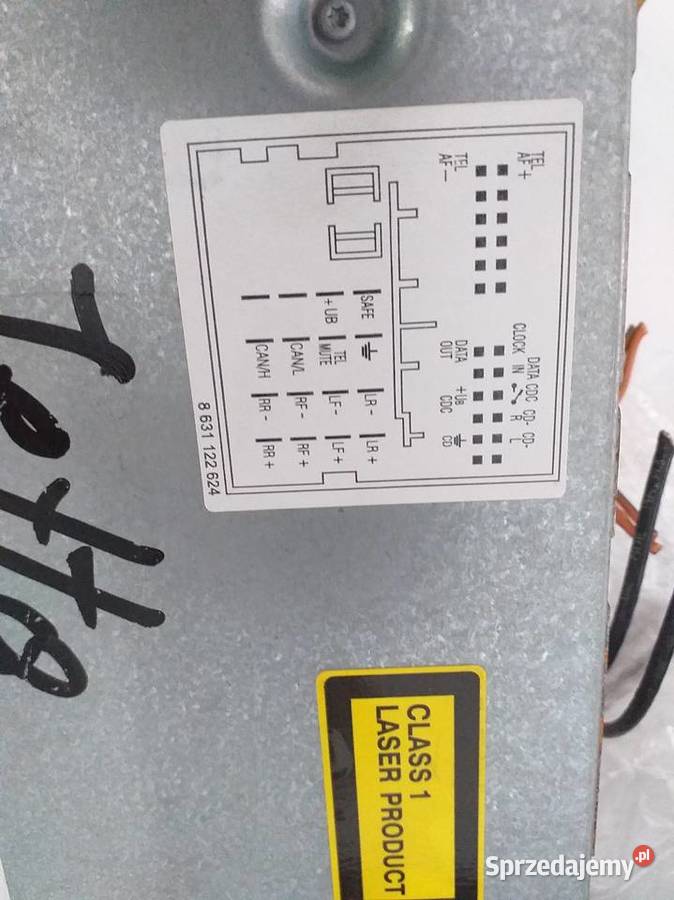 Radio Blaupunkt vw Jetta 7646229360 1ko 035186r Zielona Góra