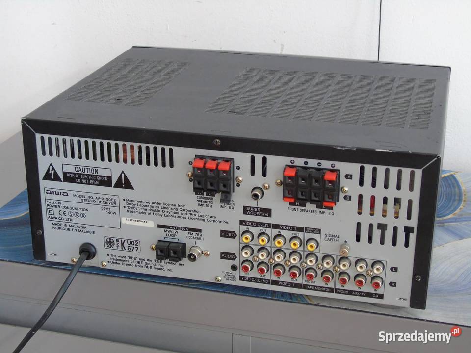 Wzmacniacz z radiem Aiwa AVX100 mocny i sprawny Jasło