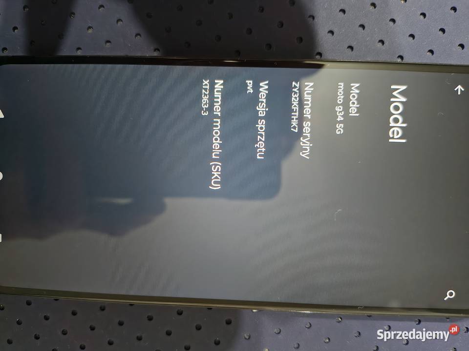 Nowa Motorola G34 5G Szczury