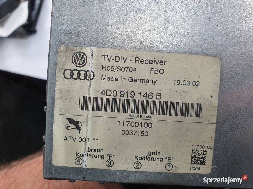 MODUŁ AUDI A8 D2 4D0919146B osobowe